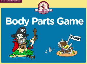 Pirate body parts